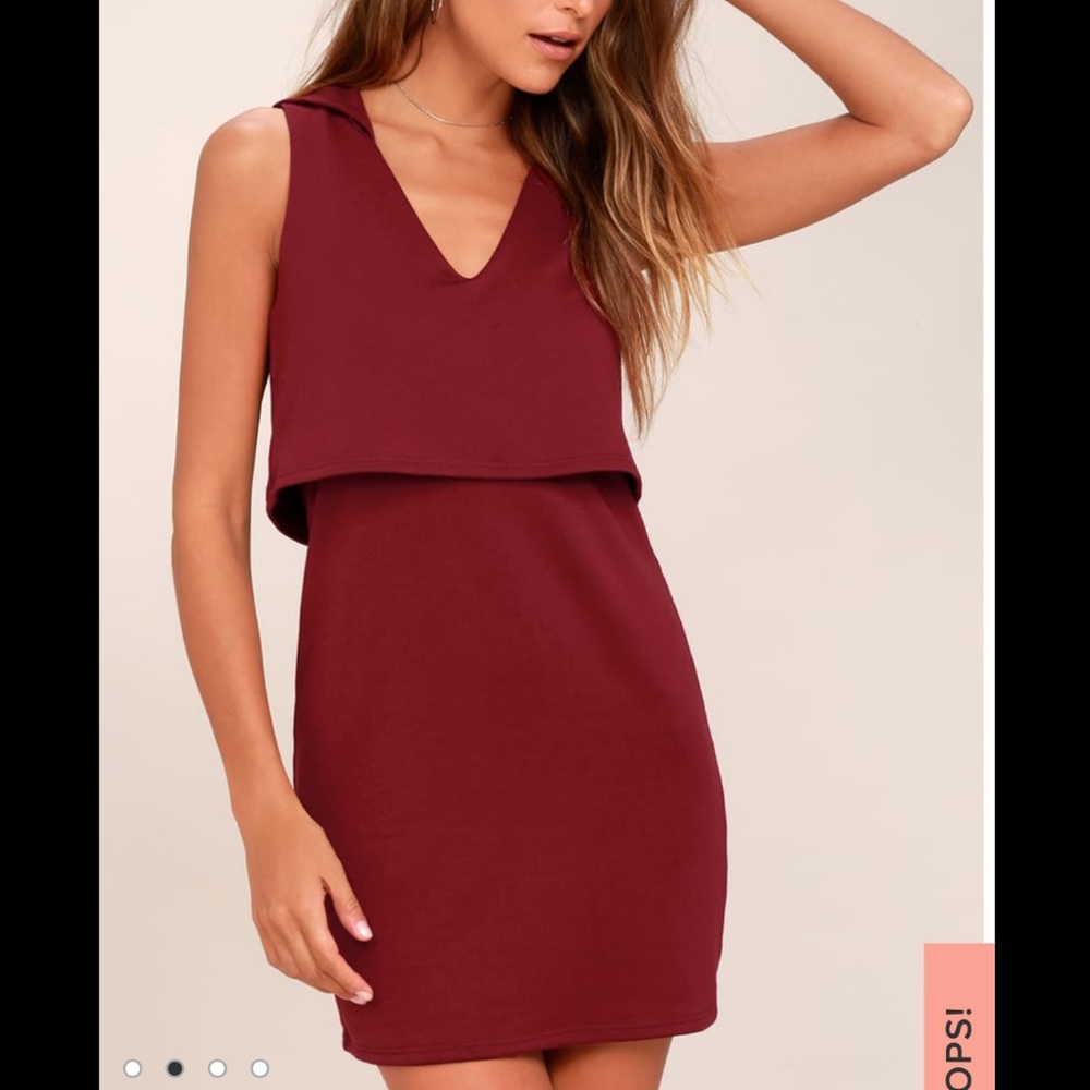 Lulus hoodie dress size small NWT